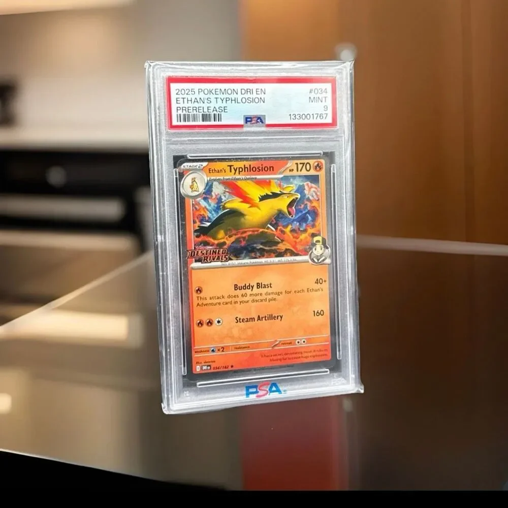 Ethan's Typhlosion (Prerelease) 034/182 Miscellaneous Cards & Products Holo PSA1